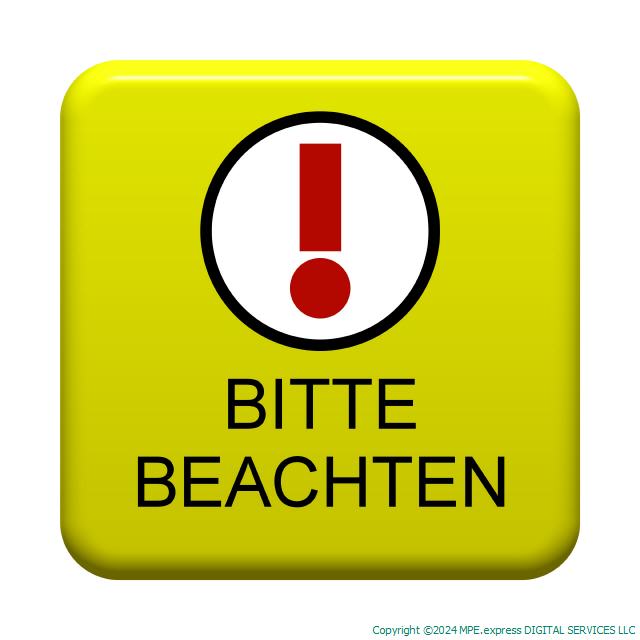Bitte bei der Auftragserfassung beachten!