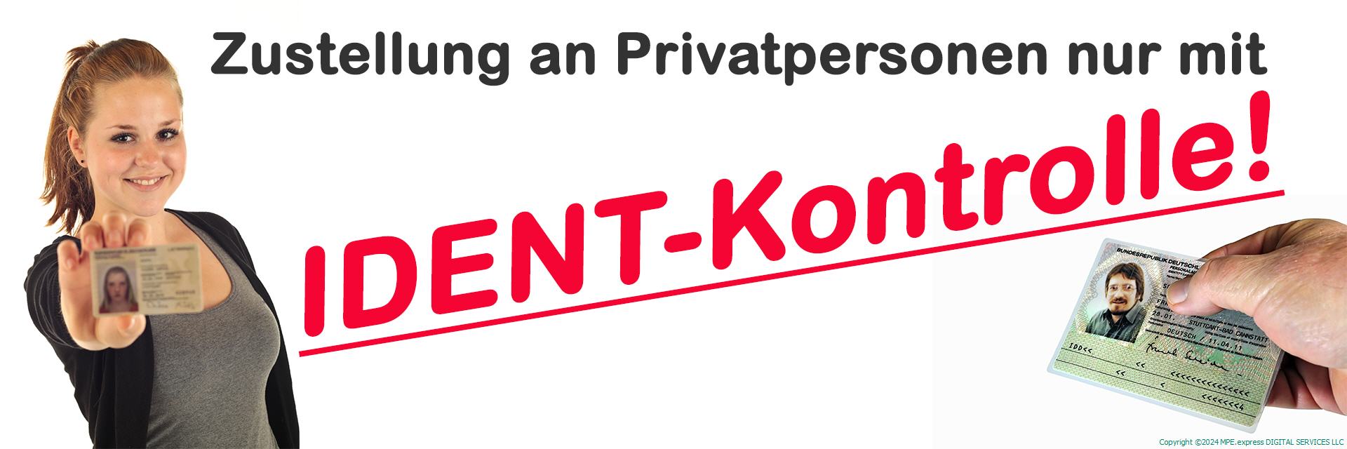 Buchen Sie immer einen ID-Check -